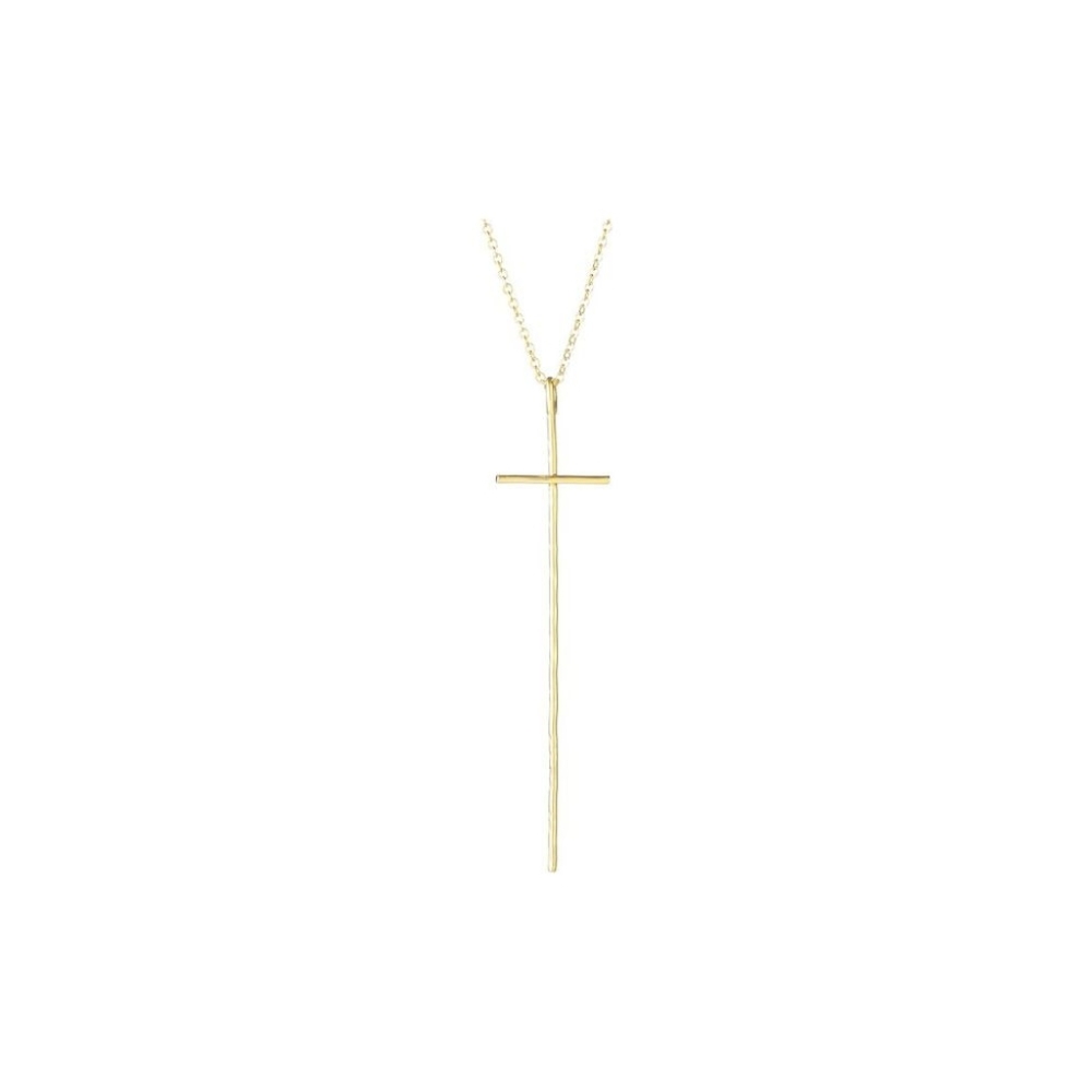 Long Christian Faith Pendant | Elegant Religious Jewelry Gift for Women